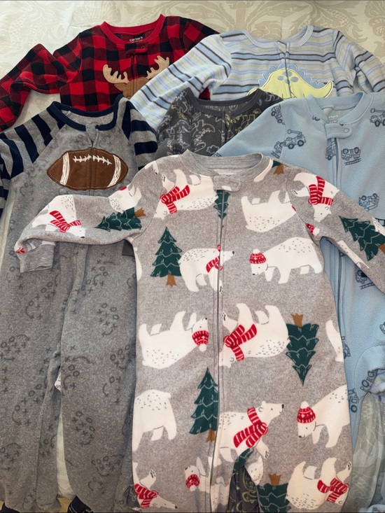 Carter's Other - Bundle - 6 pack of 2T Fleece Onsies